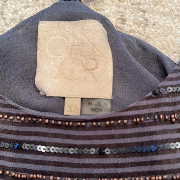 Chasor beaded cami. Size XS. EUC. Made in India. - Picture 2 of 8